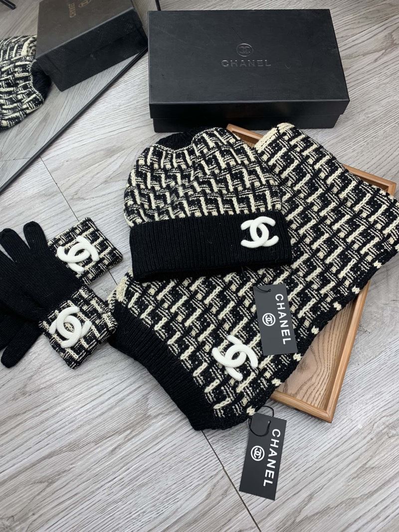 Chanel Caps Scarfs